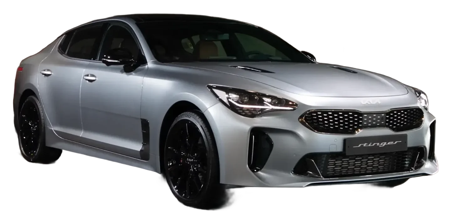 Kia Stinger Tribute Edition, front three-quarter view