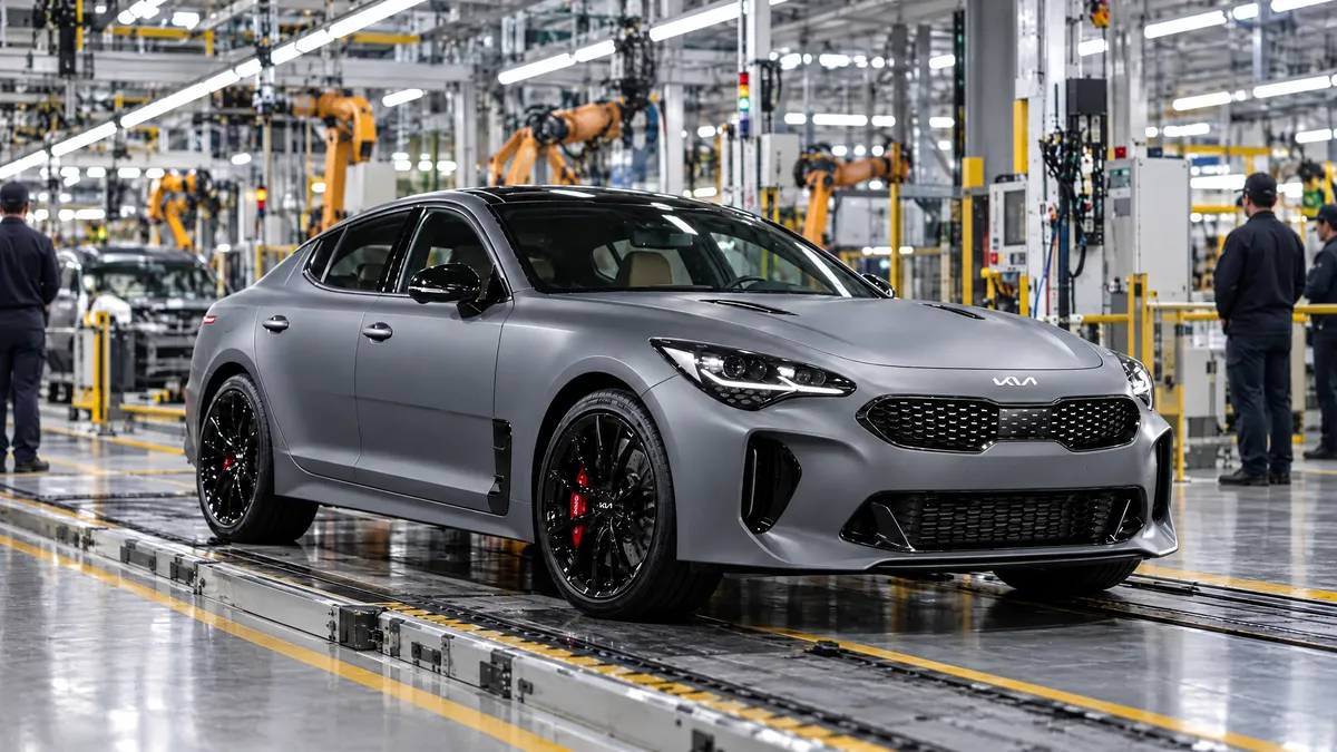 Final Stinger at the end of the assembly line